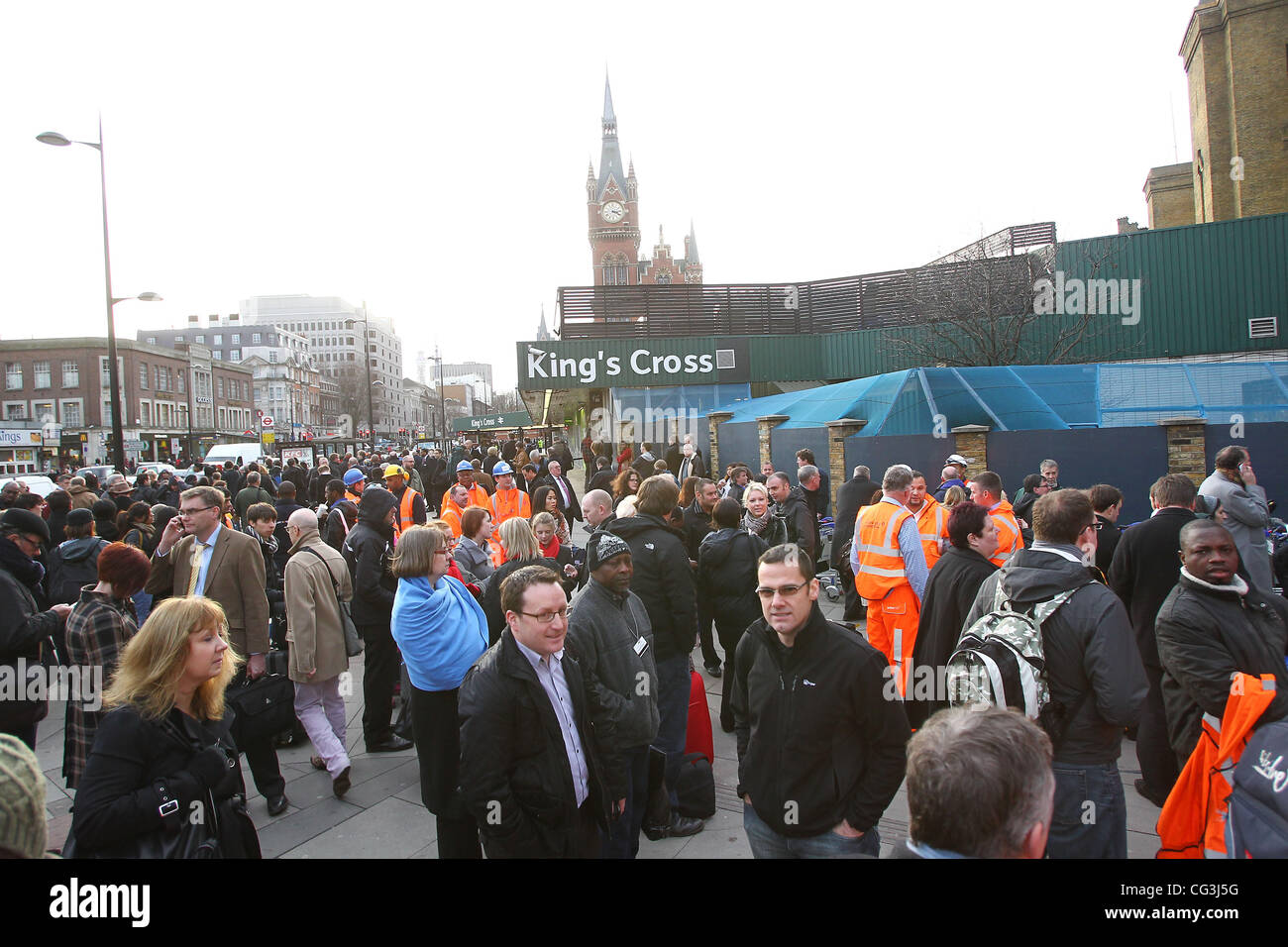 King's Cross station is evacuated after a security alert at around 3pm