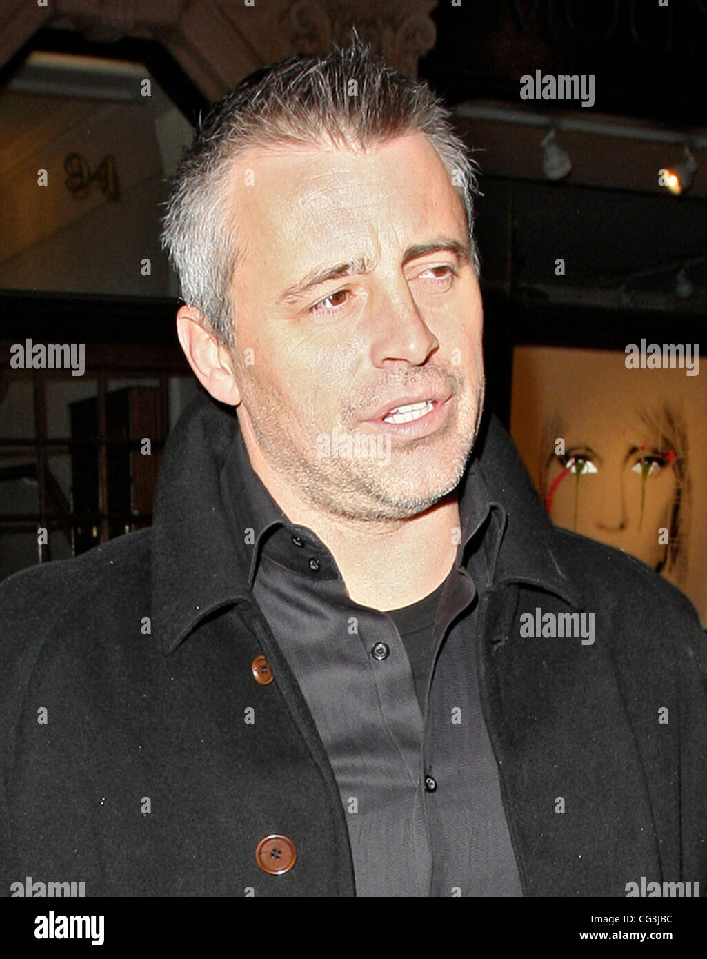 Matt LeBlanc arriving at Scotts restaurant London, England - 11.01.11