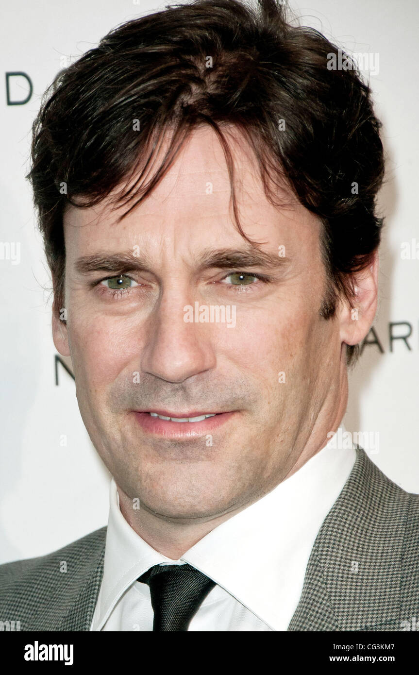 Jon Hamm The 63rd National Board of Review of Motion Pictures Gala, held at Cipriani 42nd Street - Arrivals New York City, USA - 11.01.11 Stock Photo