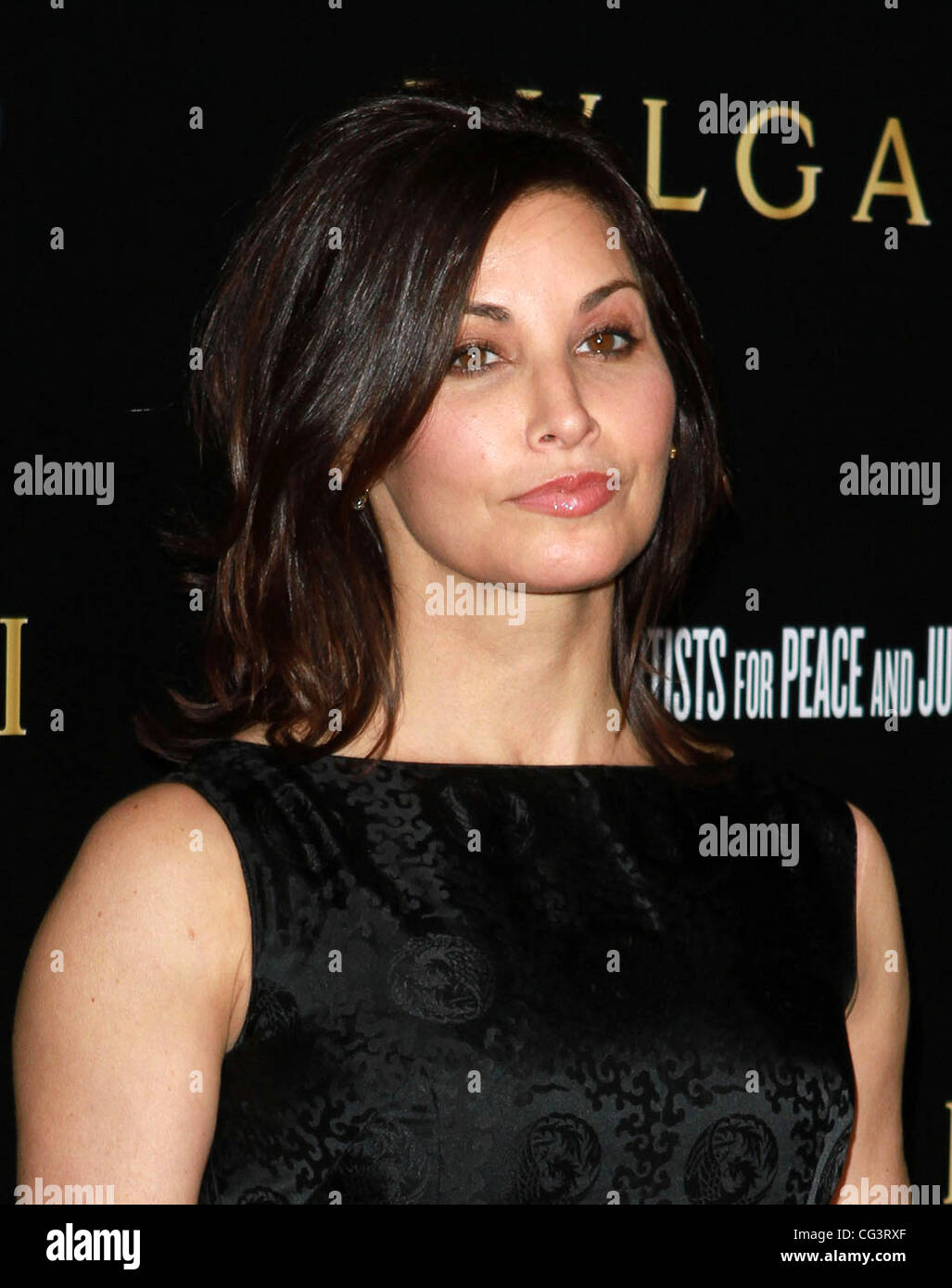 Gina Gershon Bvlgari private event honoring Simon Fuller and Paul