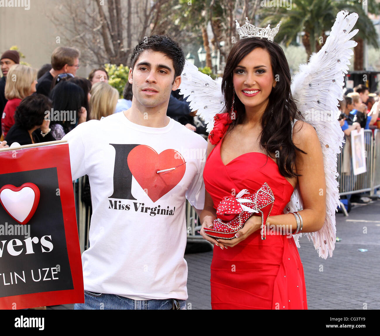 Miss Virginia Caitlin Uze Miss America 2011 DSW Parade of Shoes at the Paris Resort and Casino