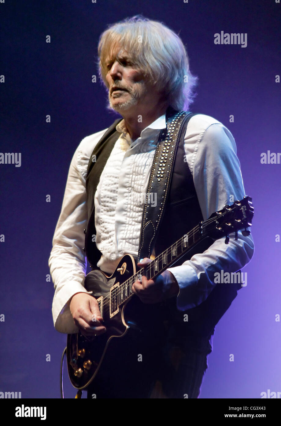 Scott Gorham Thin Lizzy Performing At Manchester Apollo Manchester England 15 01 11 Stock Photo Alamy