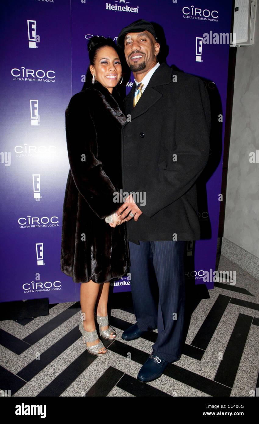 Aimee Peterson and NFL linebacker Julian Peterson the 2011 CIROC The ...