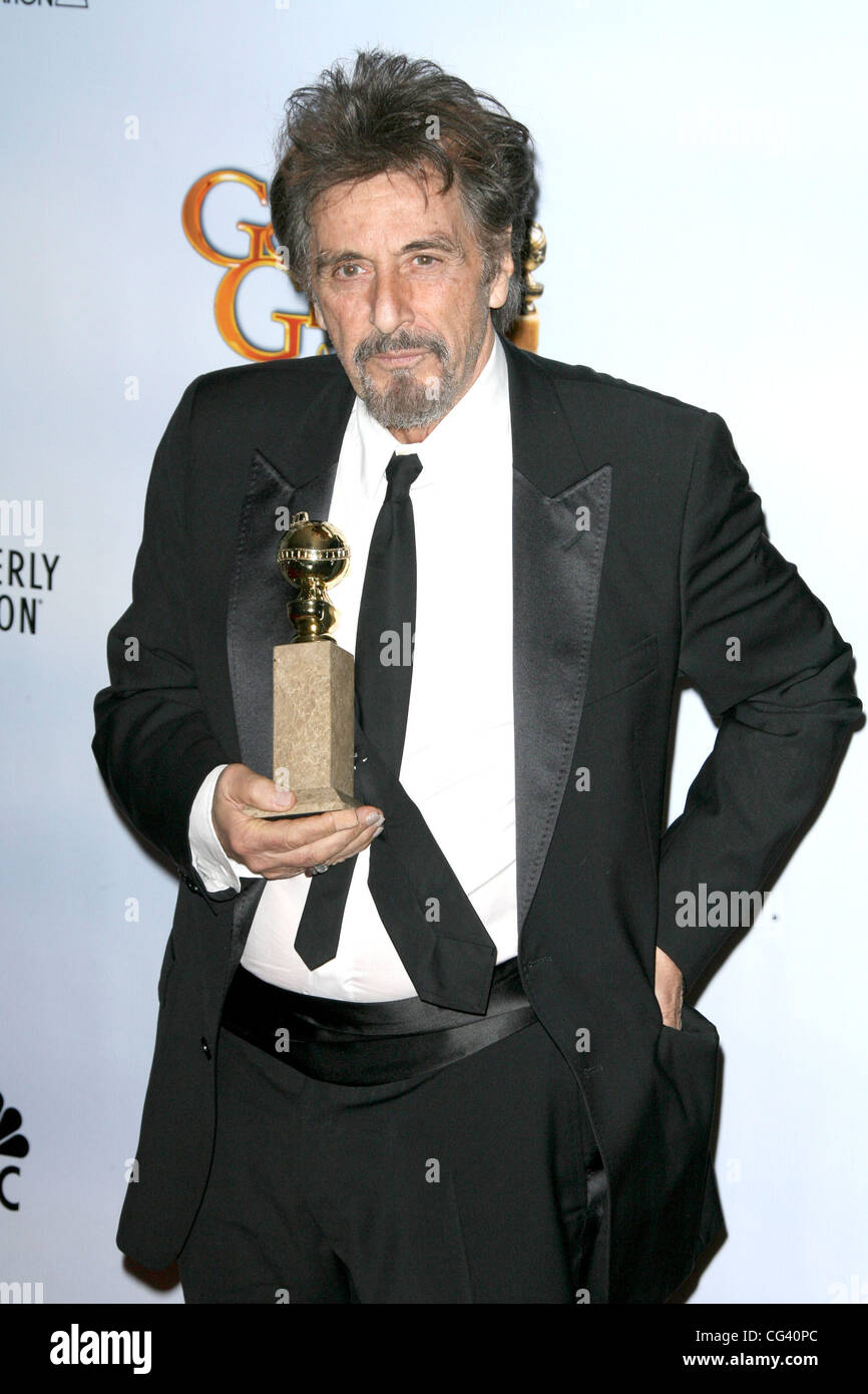Al Pacino 68th Annual Golden Globe Awards held at The Beverly Hilton
