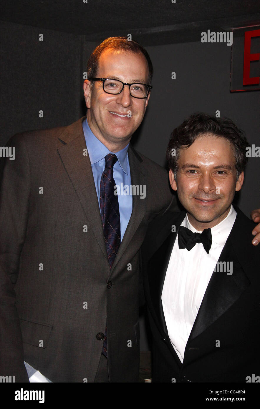 Ted Sperling and James Bagwell Backstage at The Collegiate Chorale