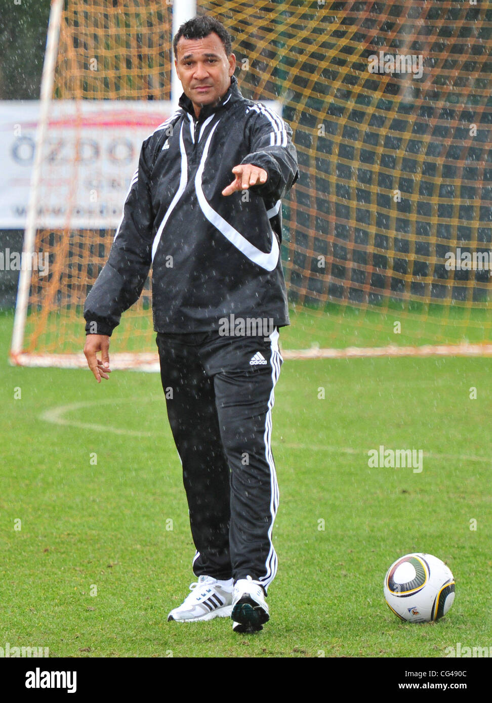 Ruud Gullit training with his new club FC Terek Grozny at a training camp  in Turkey Turkey - 25.01.11 Stock Photo - Alamy