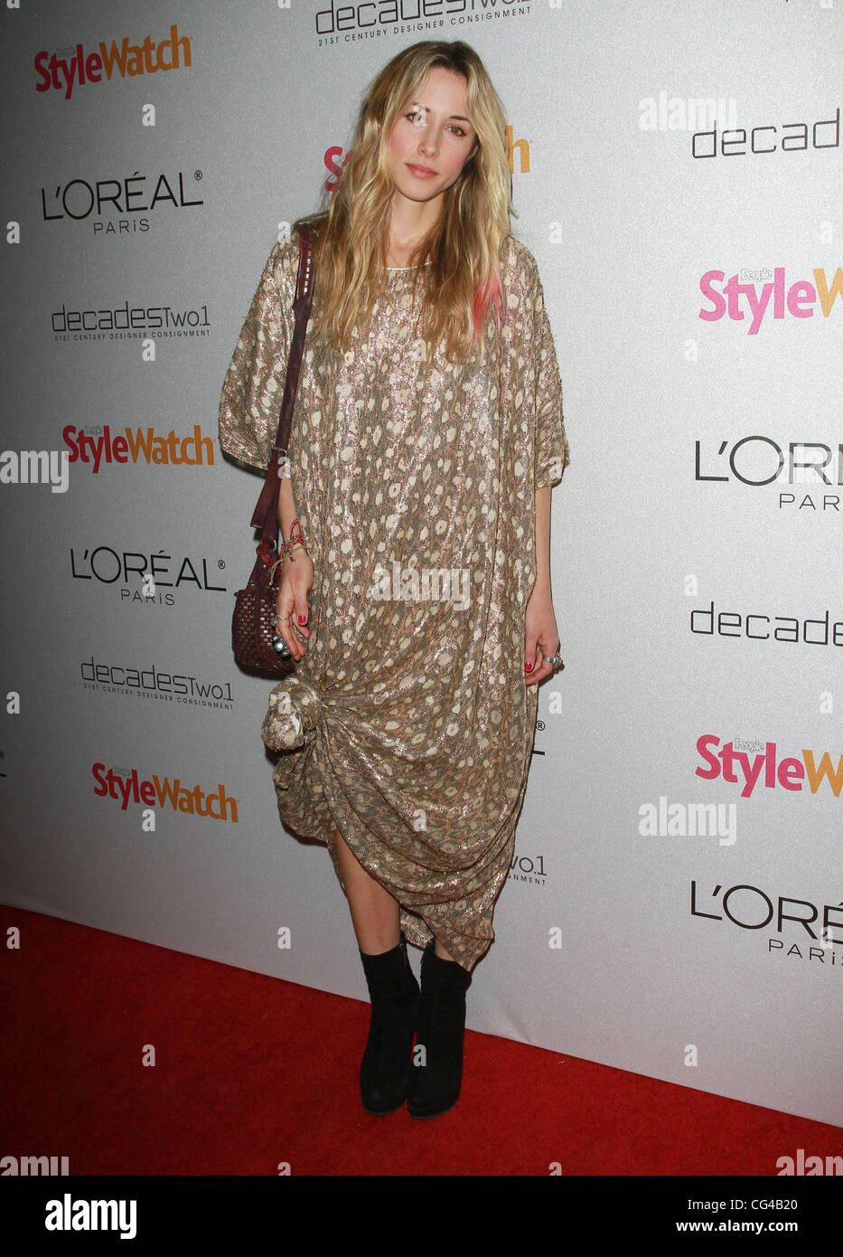 Gillian Zinser People StyleWatch hosts A Night Of Red Carpet Style at Decades Boutique - Arrivals Los Angeles, California -27.01.11 Stock Photo