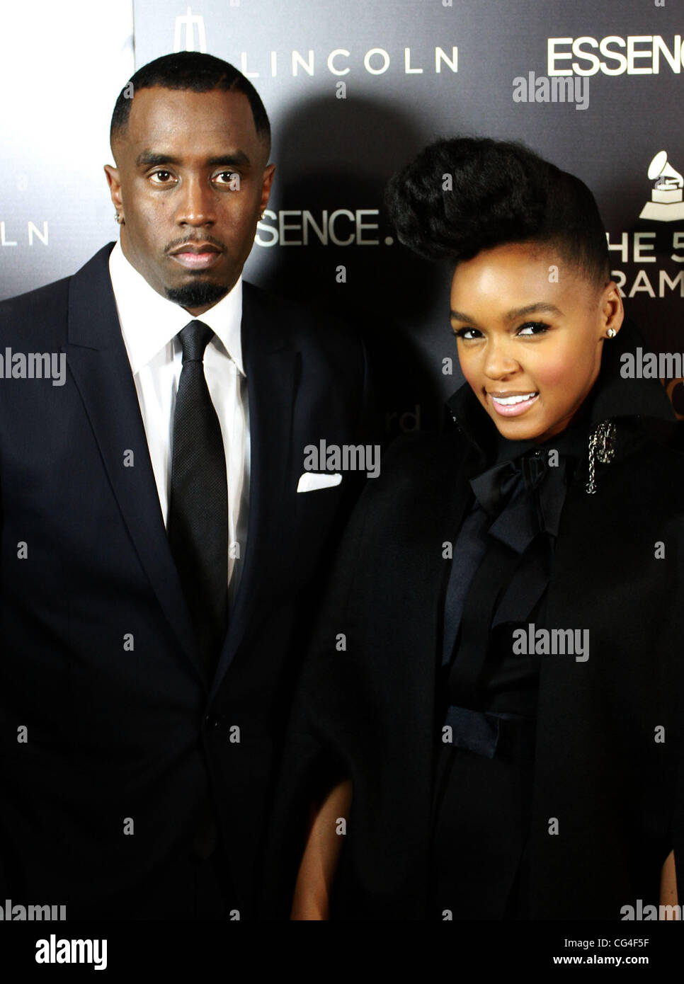Sean P Diddy Combs and Janelle Monae The 2nd annual Essence "Black Women in  Music" event held at Playhouse Hollywood, California - 09.02.11 Stock Photo  - Alamy