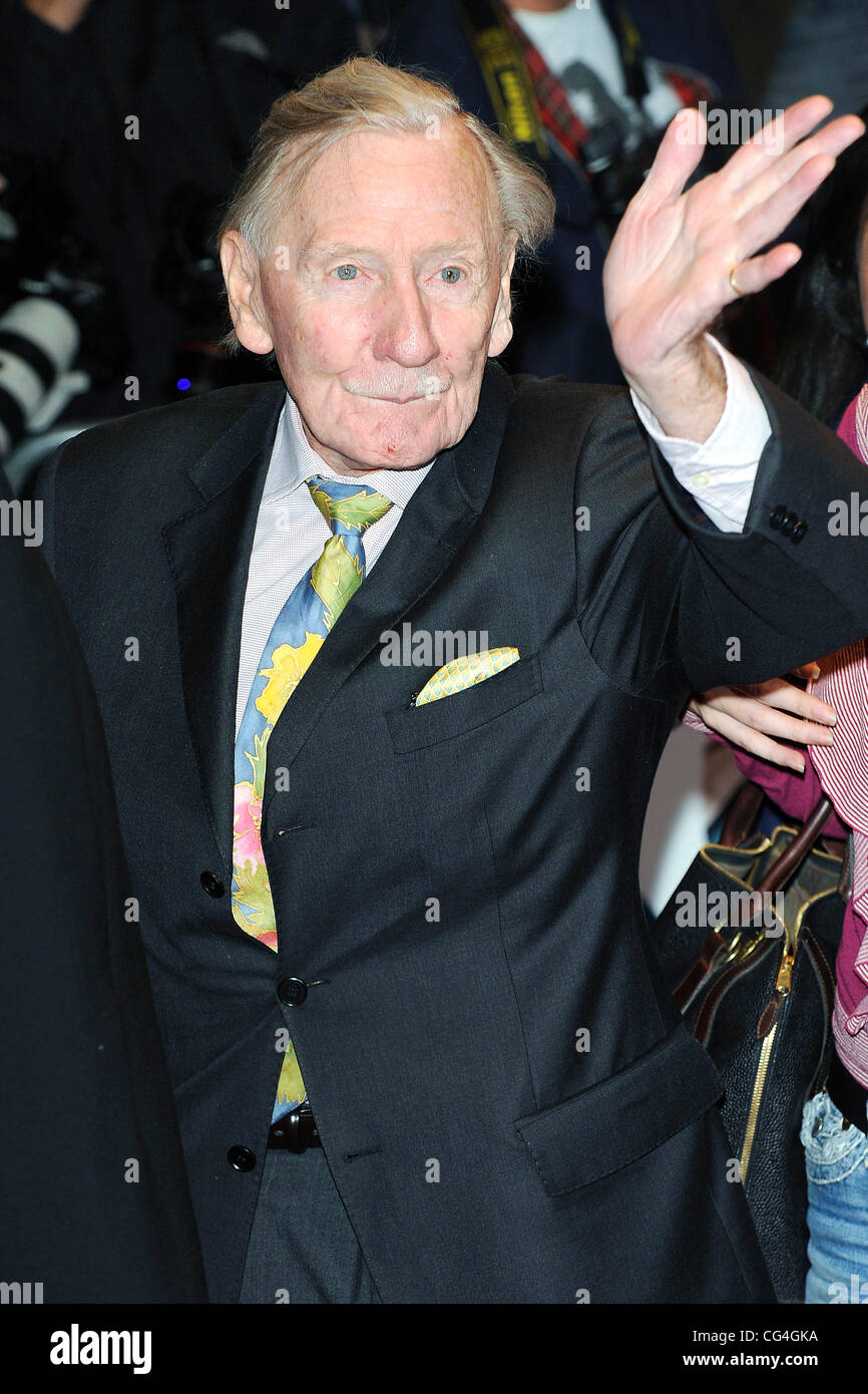 Leslie Phillips  'The Kid' - UK premiere held at the Odeon West End - Arrivals London, England - 15.09.10 Stock Photo