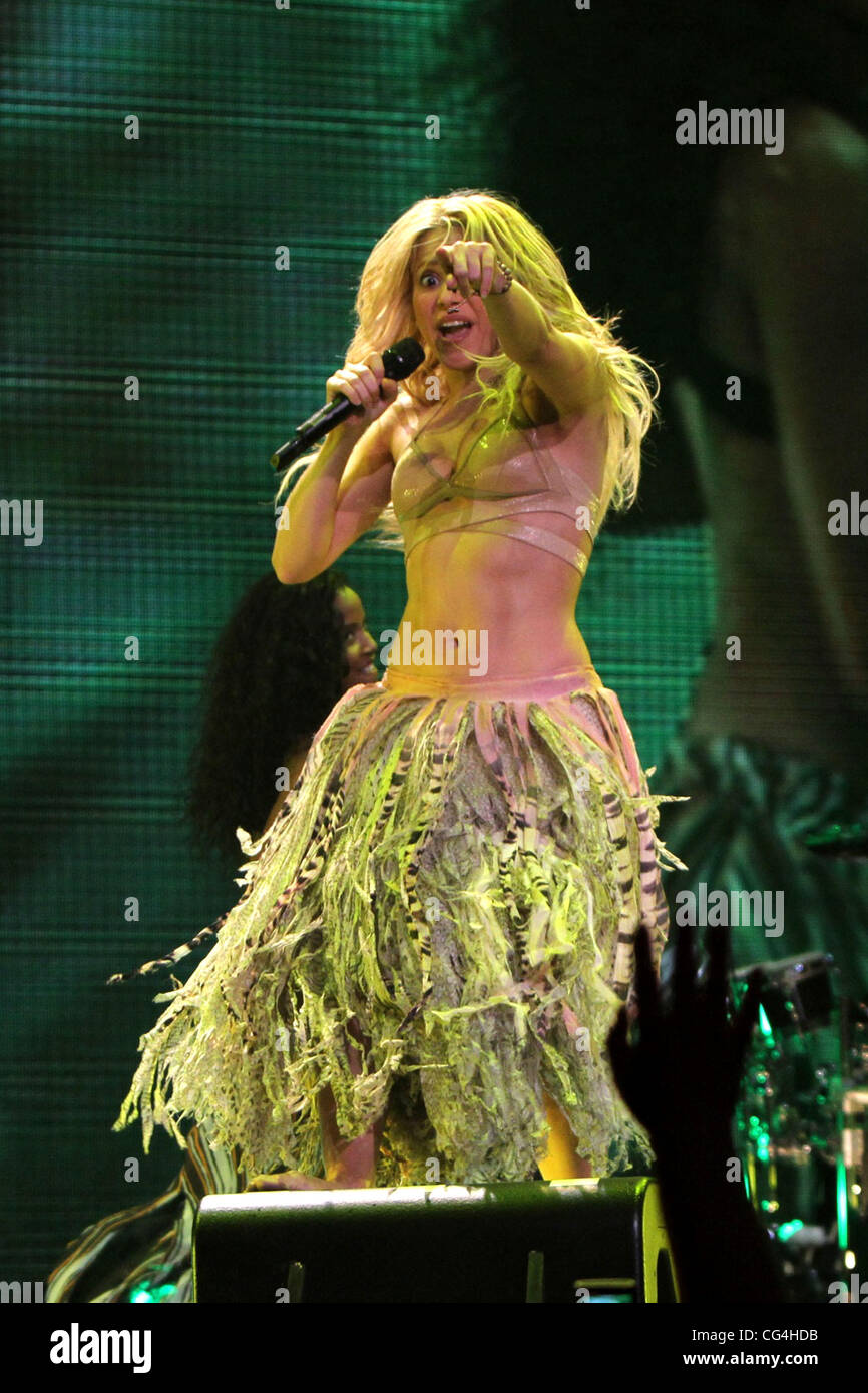 Shakira live in concert at Madison Square Garden New York City, USA 21