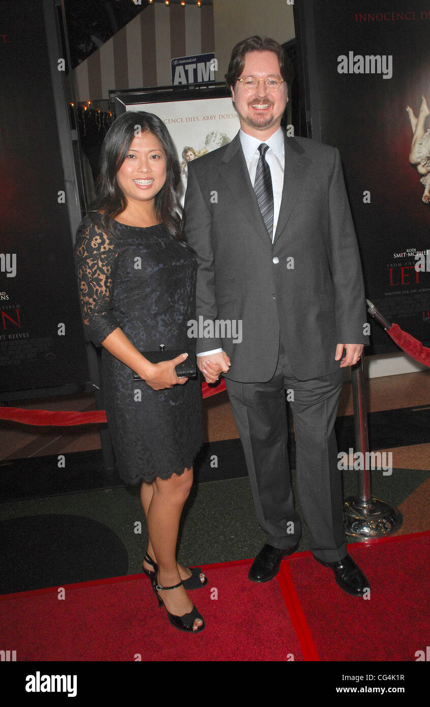 Matt Reeves; Melinda Reeves attend the 'Let Me In' LA film premiere at the  Bruin Theatre-Westwood Village Los Angeles, California. - 27.09.10 Stock  Photo - Alamy