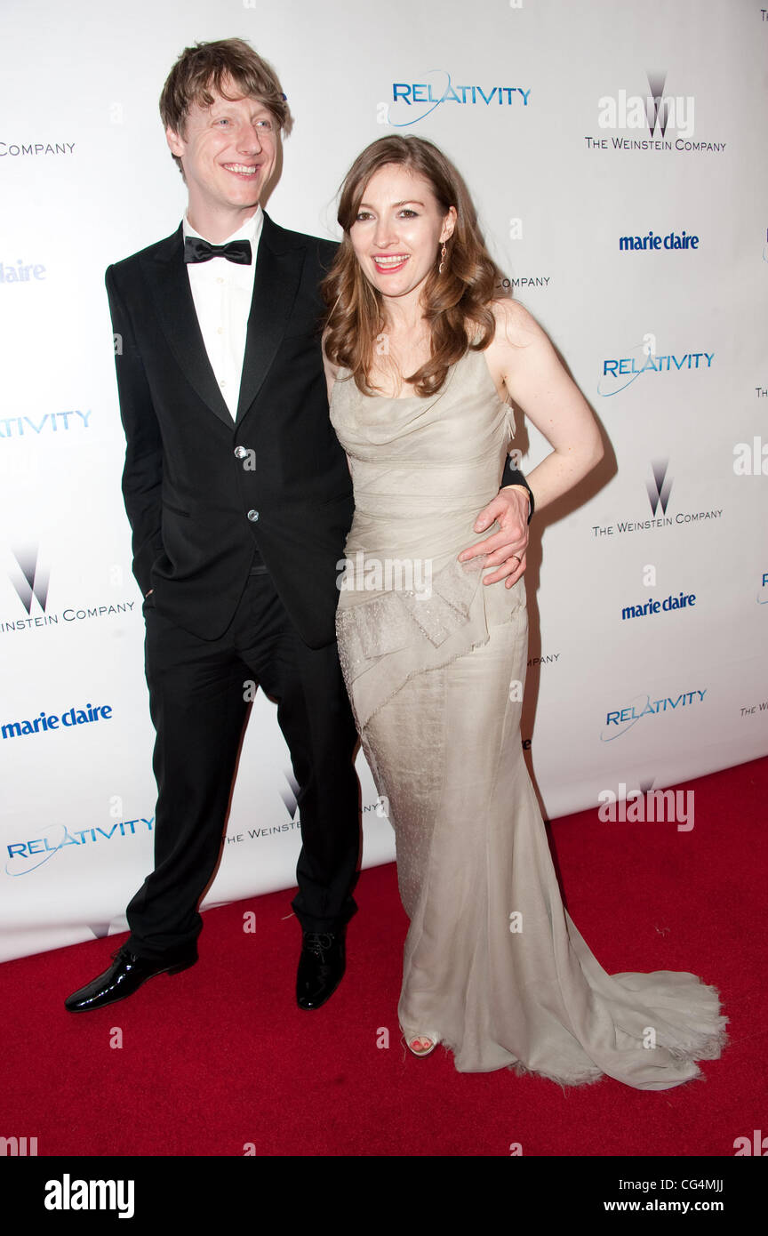 Kelly Macdonald and Dougie Payne Weinstein Company's Golden Globe Awards After Party - Arrivals Los Angeles, California - 16.01.11 Stock Photo
