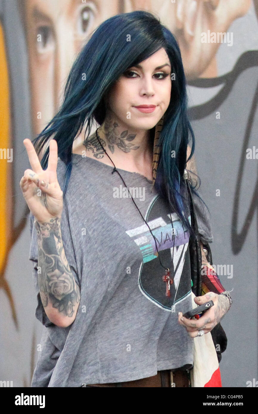 Kat Von D leaving "LA INK" wearing a ring. JAMES ENGAGED TO VON D TV  mechanic JESSE JAMES is engaged to wed celebrity tattoo artist KAT VON D -  less than a
