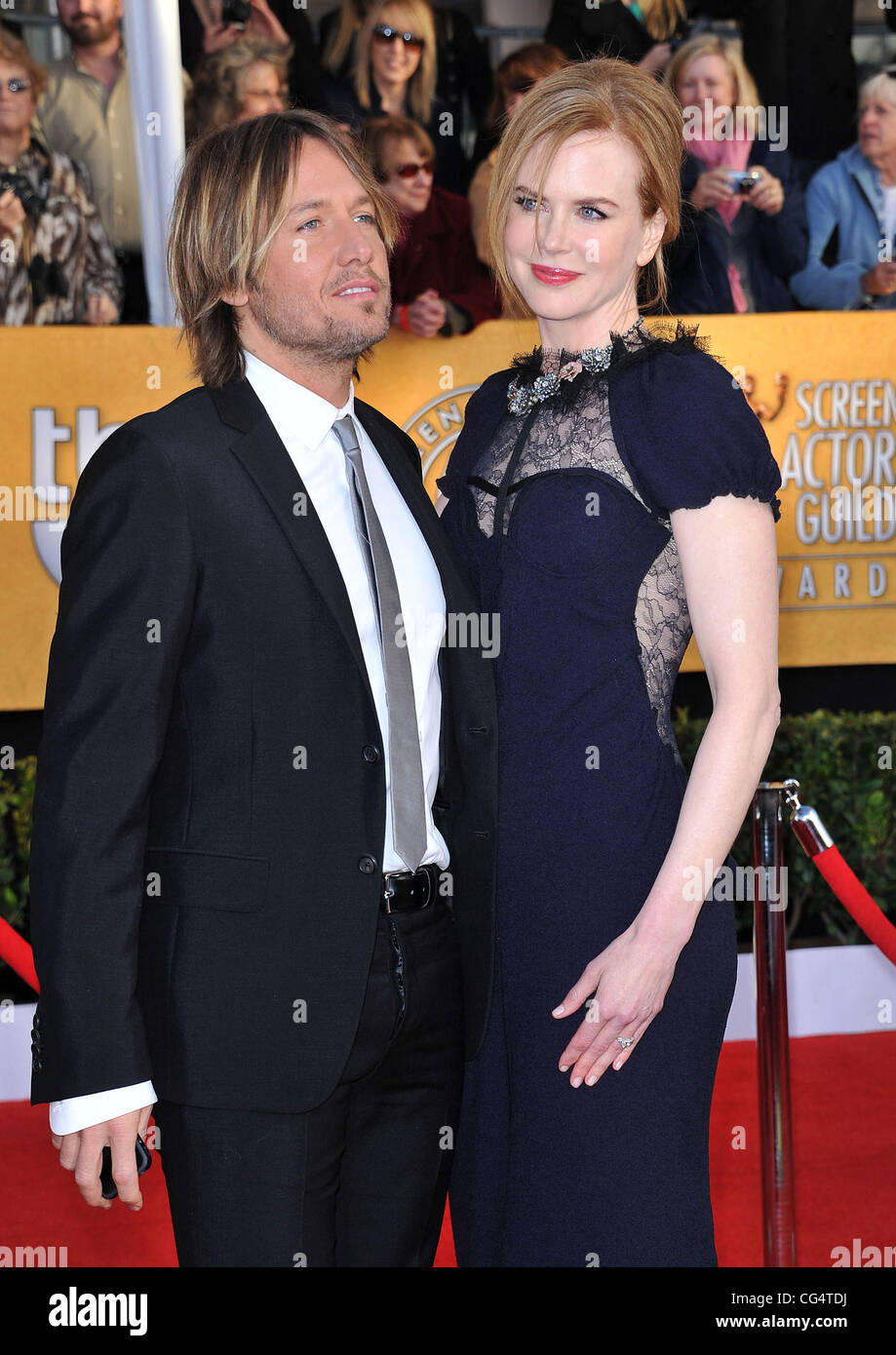 Nicole Kidman and Keith Urban The 17th Annual Screen Actors Guild