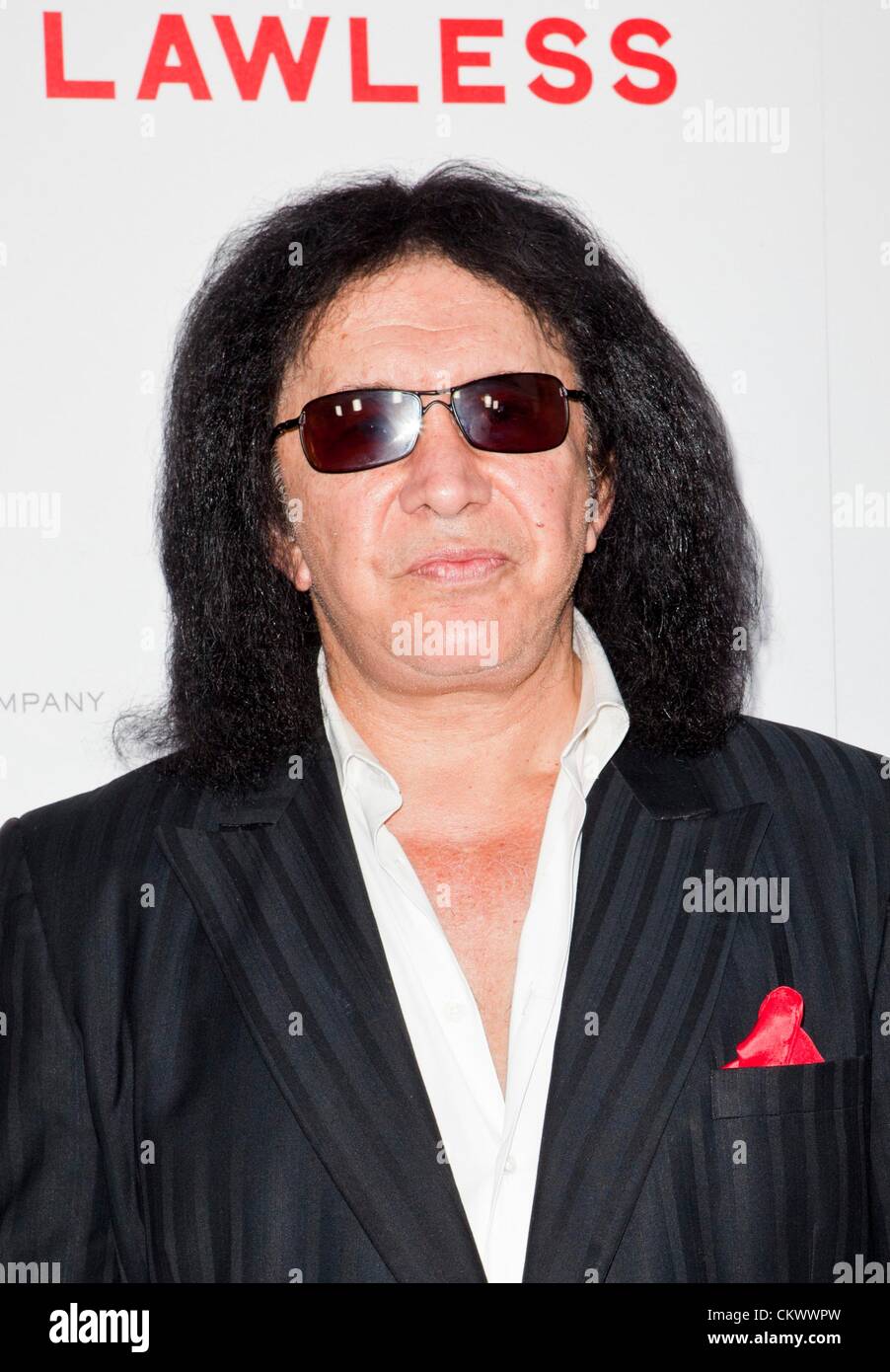 22nd Aug 2012. Gene Simmons At Arrivals For Lawless Premiere, The 