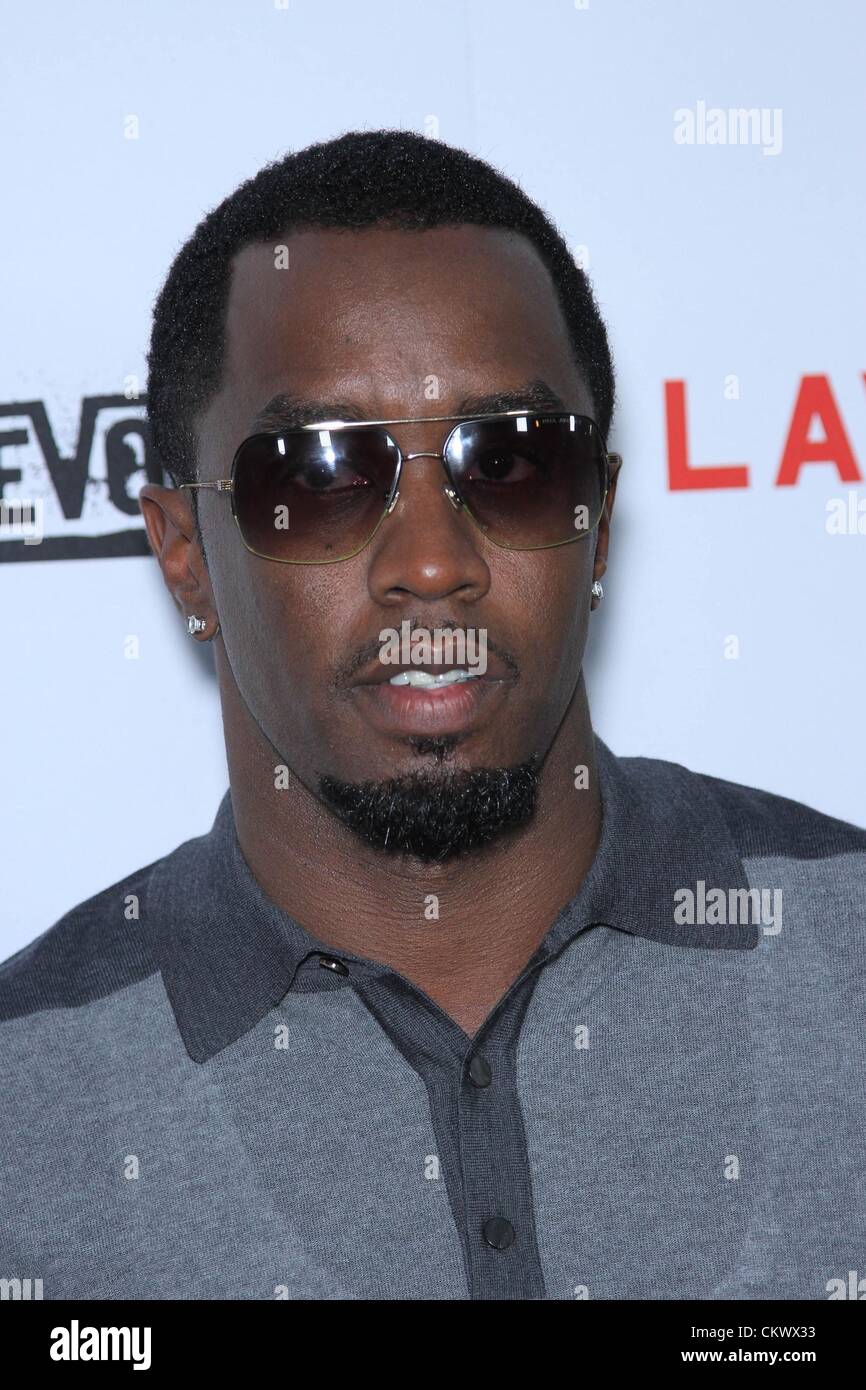 Aug 22, 2012 - Los Angeles, California, USA - Singer SEAN COMBS at the ...