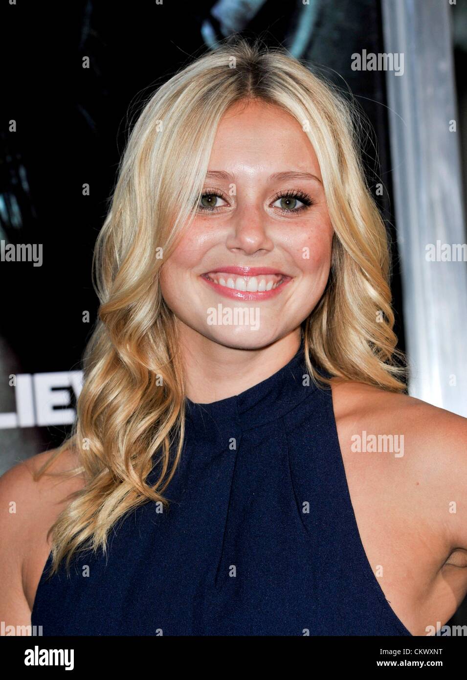 USA. Julianna Guill at arrivals for THE APPARITION Premiere, Grauman's Chinese Theatre, Los Angeles, CA August 23, 2012. Photo By: Elizabeth Goodenough/Everett Collection Stock Photo