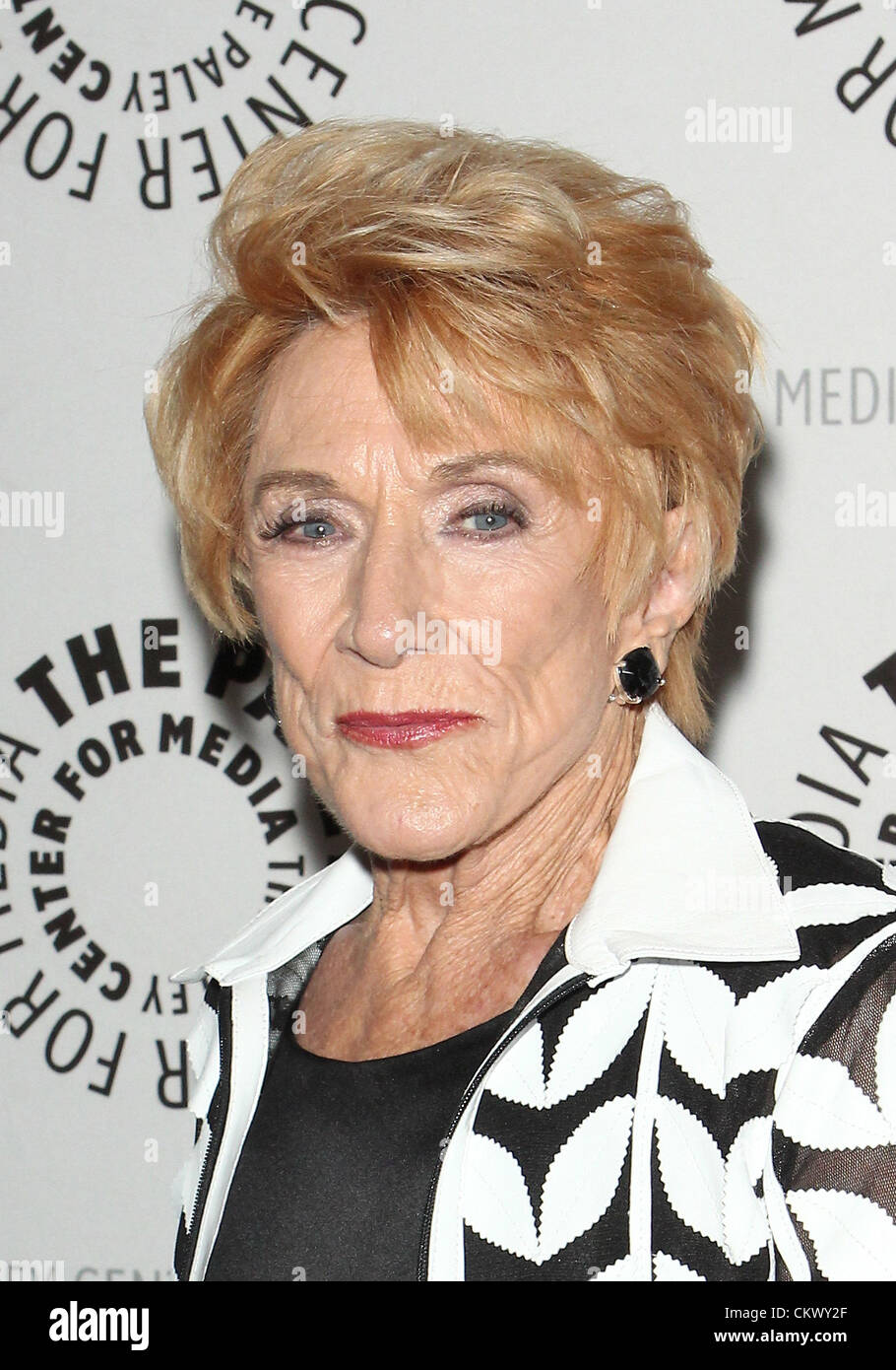 Aug. 23, 2012 - Los Angeles, California, U.S. - Jeanne Cooper.The Paley Center for Media Presents  The Young and The Restless:Celebrating  10,000 Episodes  on 23rd August 2012 at  The Paley Center for Media, Beverly Hills,CA.USA.(Credit Image: Â© TLeopold/Globe Photos/ZUMAPRESS.com) Stock Photo