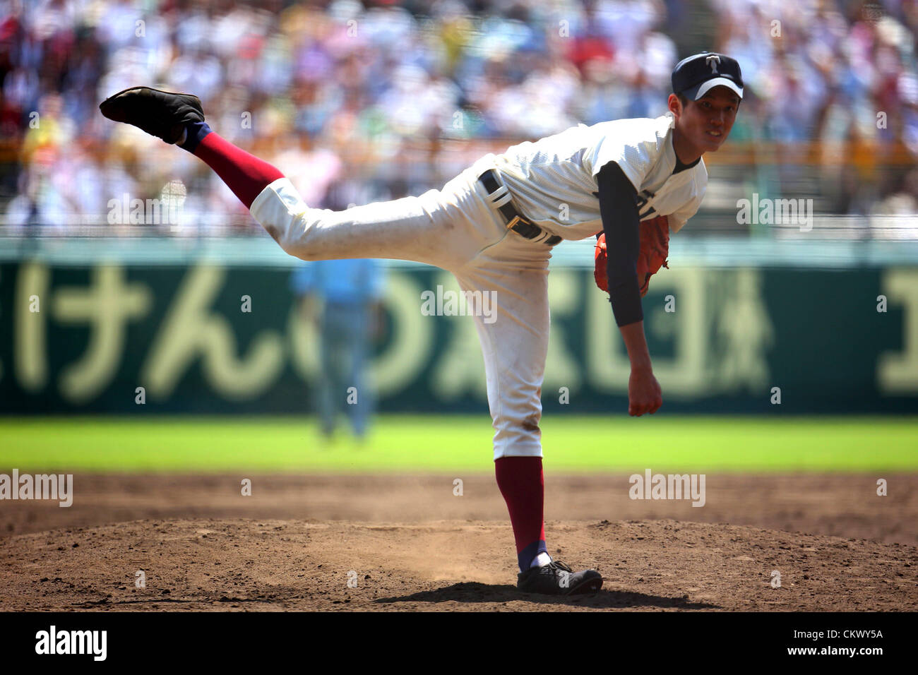 Shintaro Fujinami (Osaka Toin), AUGUST 23, 2012 - Baseball : The