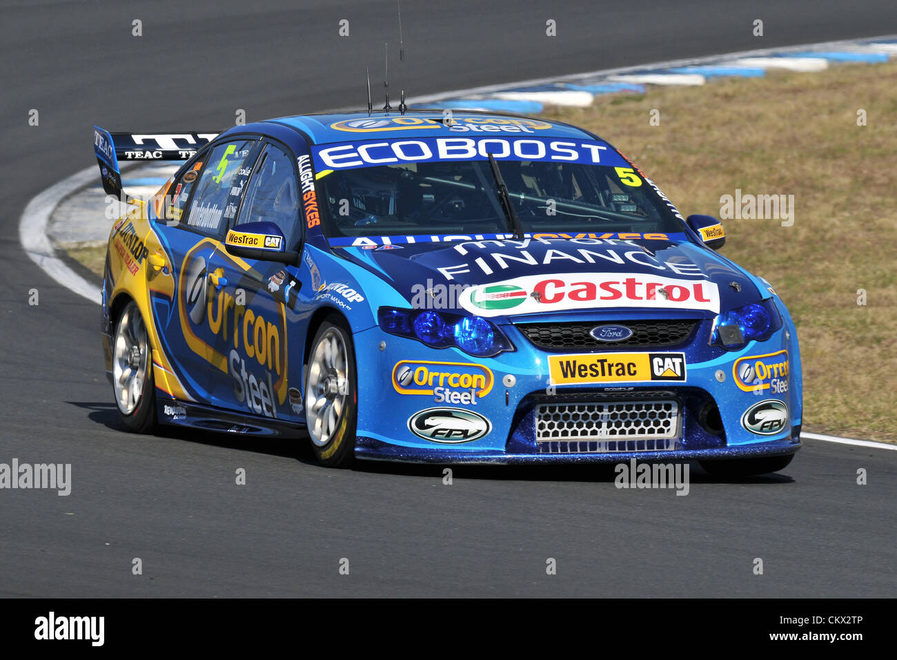 25.08.2012 Eastern Creek,Australia. Race 1 runner up Orrcon Steel FPR ...
