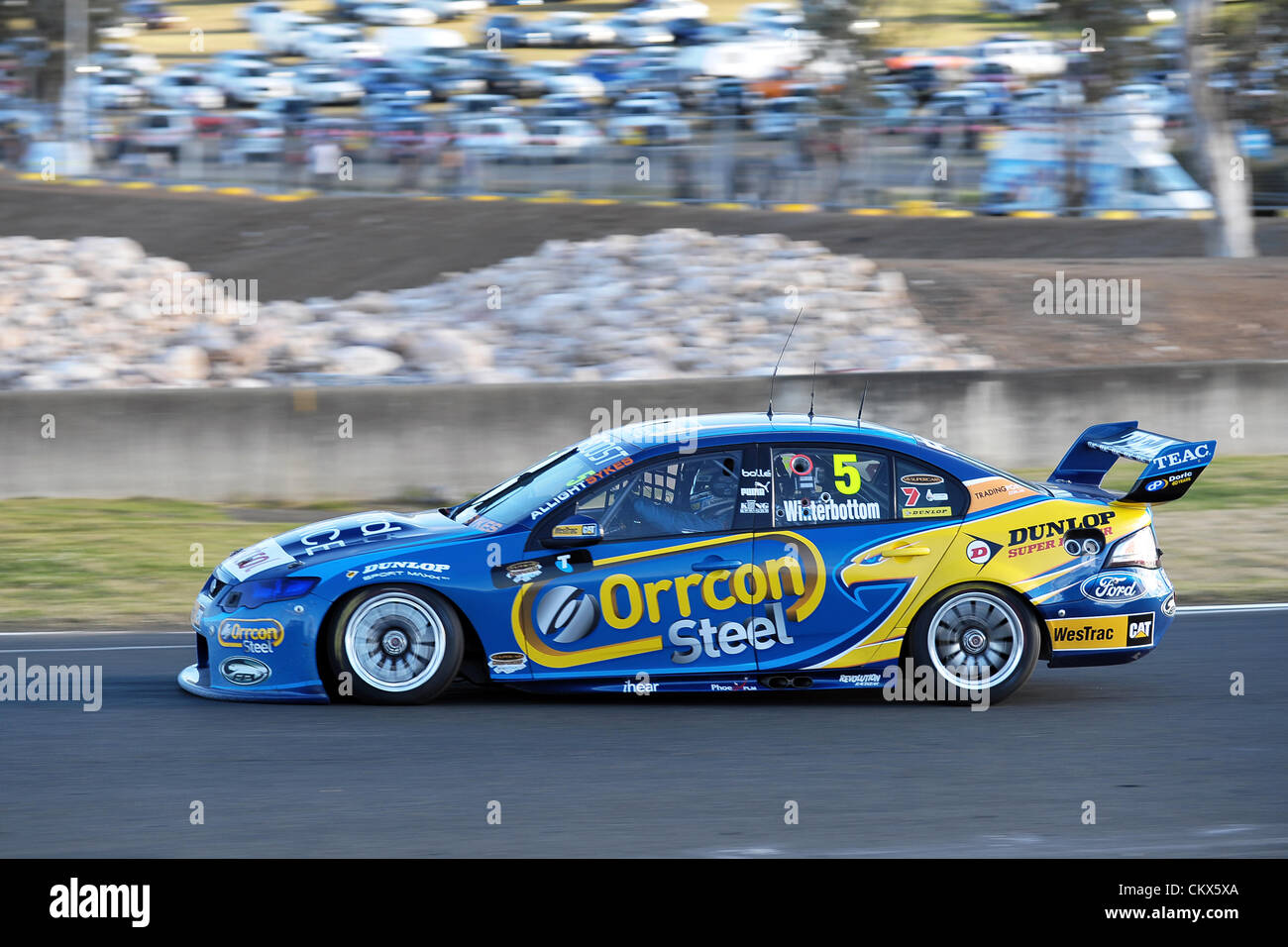 26th Aug 2012. Eastern Creek,Australia.Race 2 third place Orrcon Steel ...