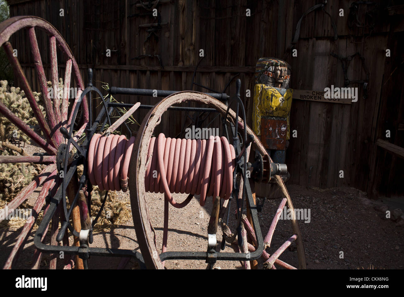 Aug. 18, 2012 Yermo, California, U.S Calico is an old West mining