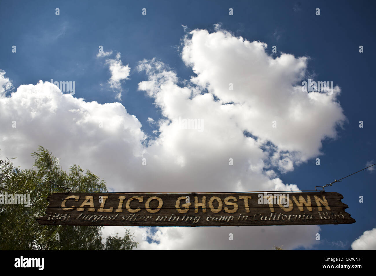 Aug. 18, 2012 Yermo, California, U.S Calico is an old West mining