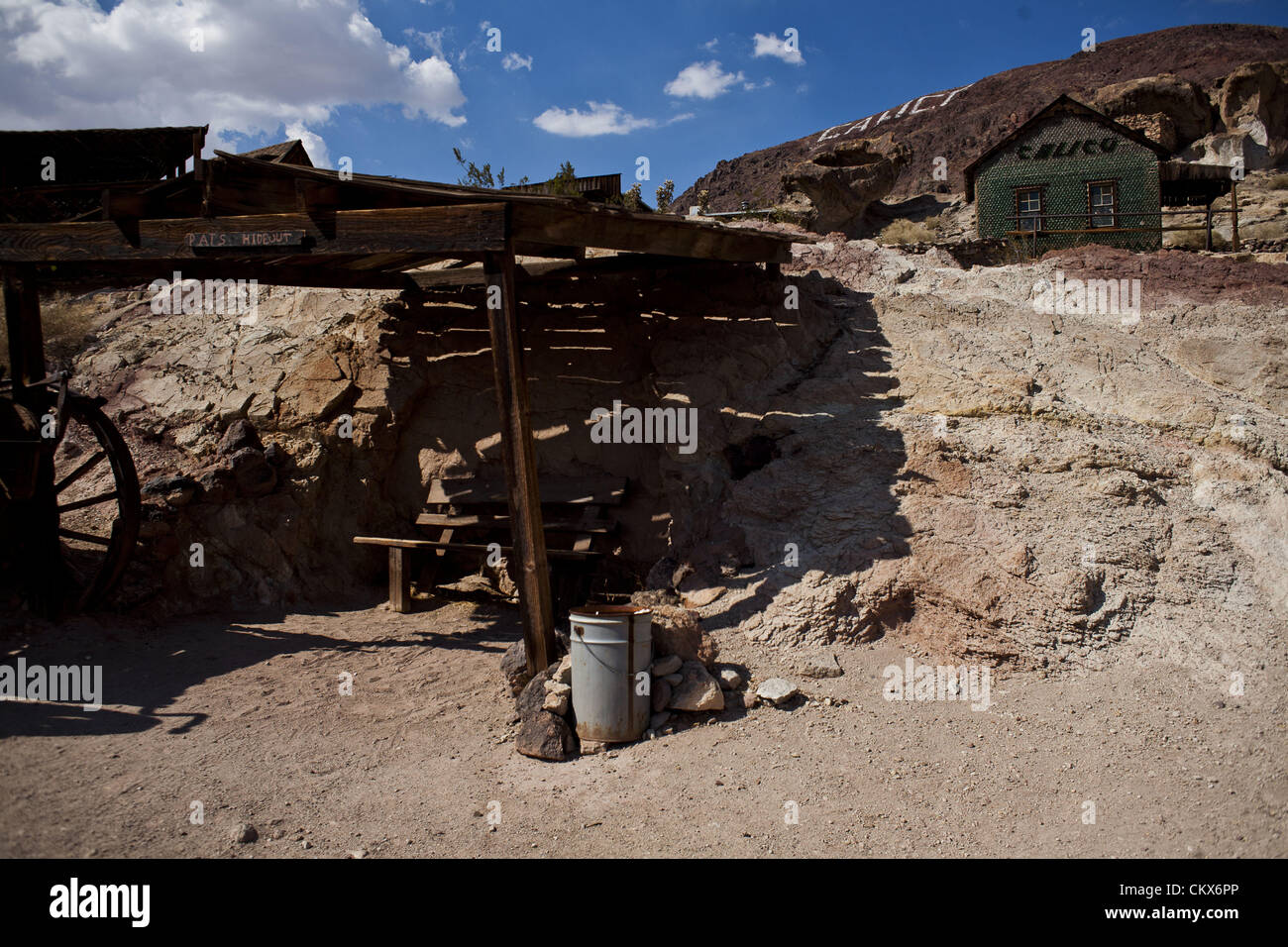 Aug. 18, 2012 Yermo, California, U.S Calico is an old West mining