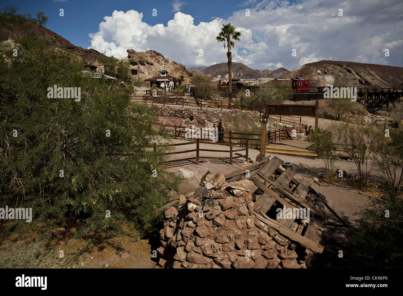 Aug. 18, 2012 Yermo, California, U.S Calico is an old West mining