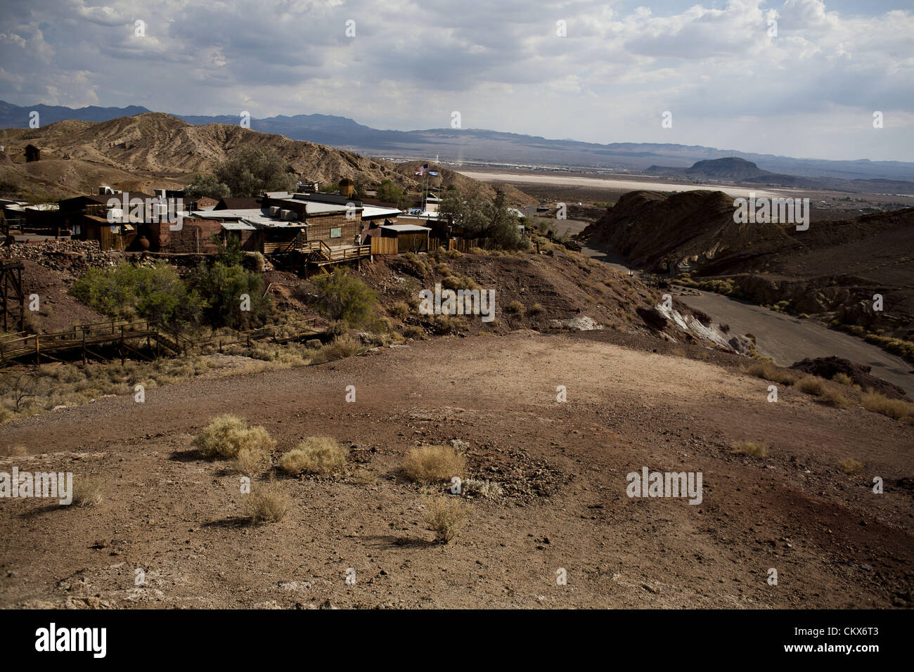 Aug. 18, 2012 Yermo, California, U.S Calico is an old West mining