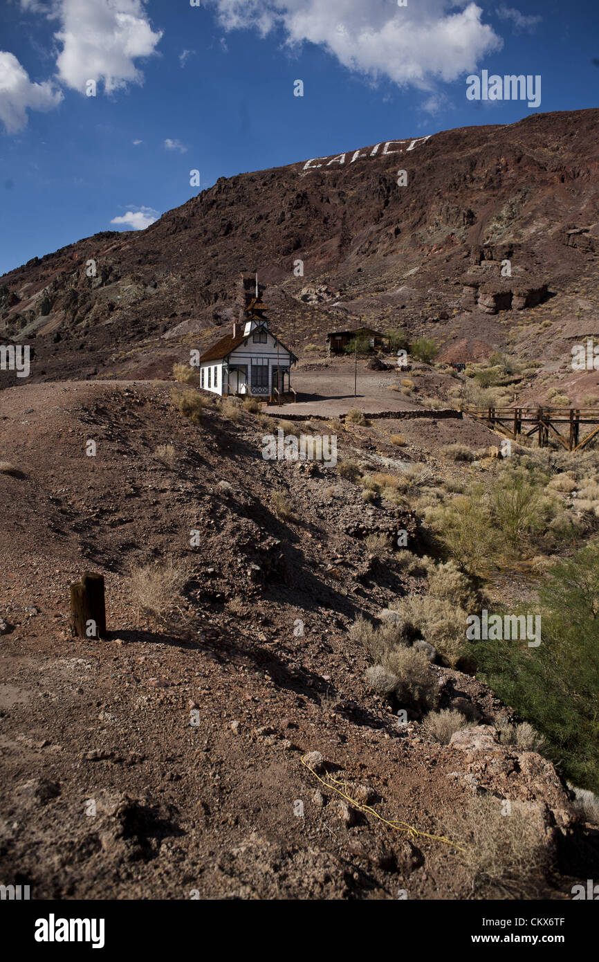 Aug. 18, 2012 Yermo, California, U.S Calico is an old West mining