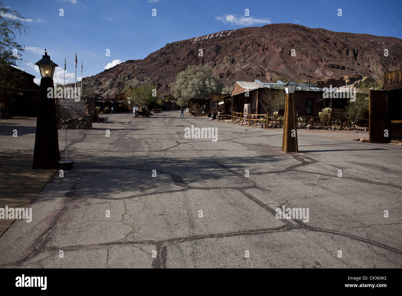 Aug. 18, 2012 Yermo, California, U.S Calico is an old West mining