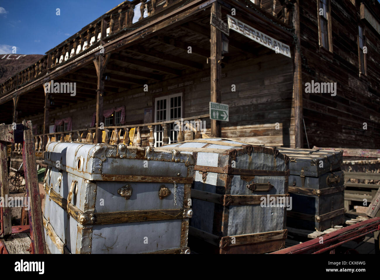 Aug. 18, 2012 Yermo, California, U.S Calico is an old West mining