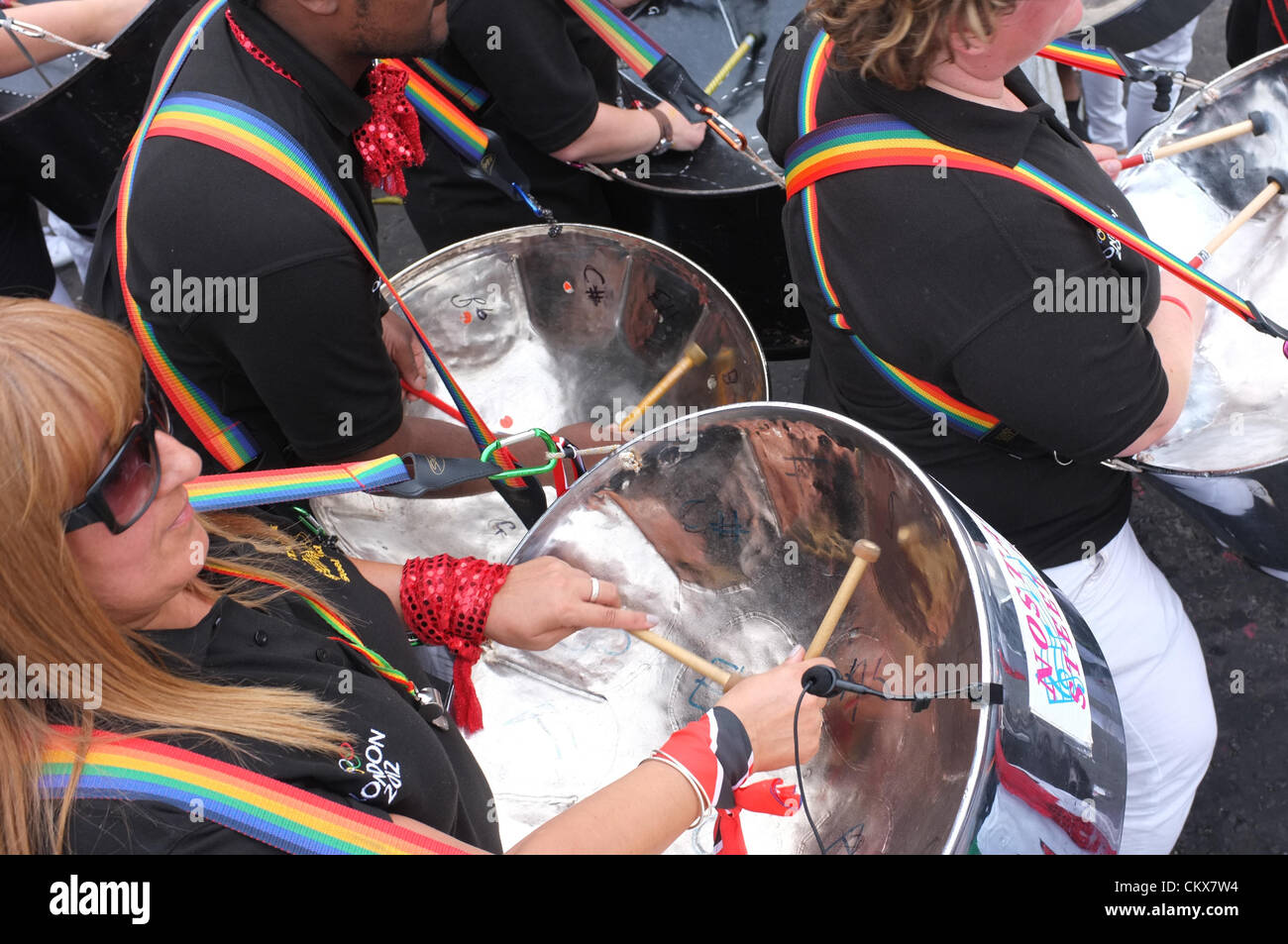 Steel drum band notting hill carnival 2012 hires stock photography and