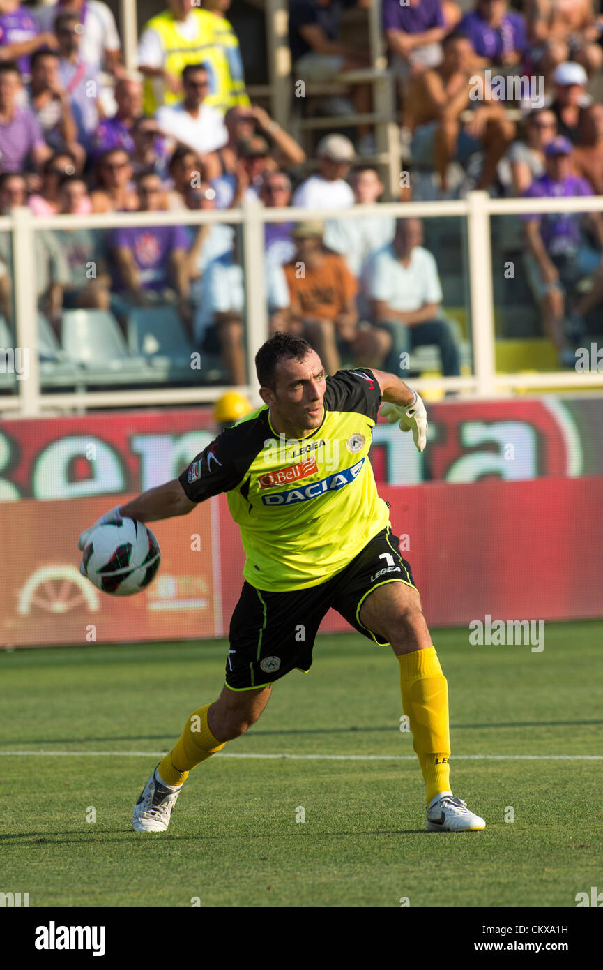 25th Aug 2012. Zeljko Brkic (Udinese),  AUGUST 25, 2012 - Football / Soccer : the Italian 'Serie A' match between Fiorentina 2-1 Udinese at Artemio Franchi Stadium in Firenze, Italy.    (Photo by Maurizio Borsari/AFLO) [0855] Stock Photo