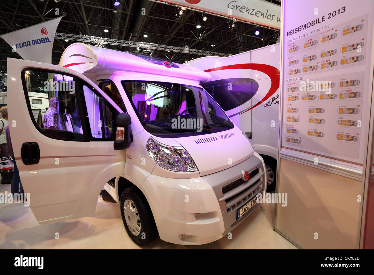 August 27 12 In Dusseldorf Germany Modern Camper Van At The Stock Photo Alamy