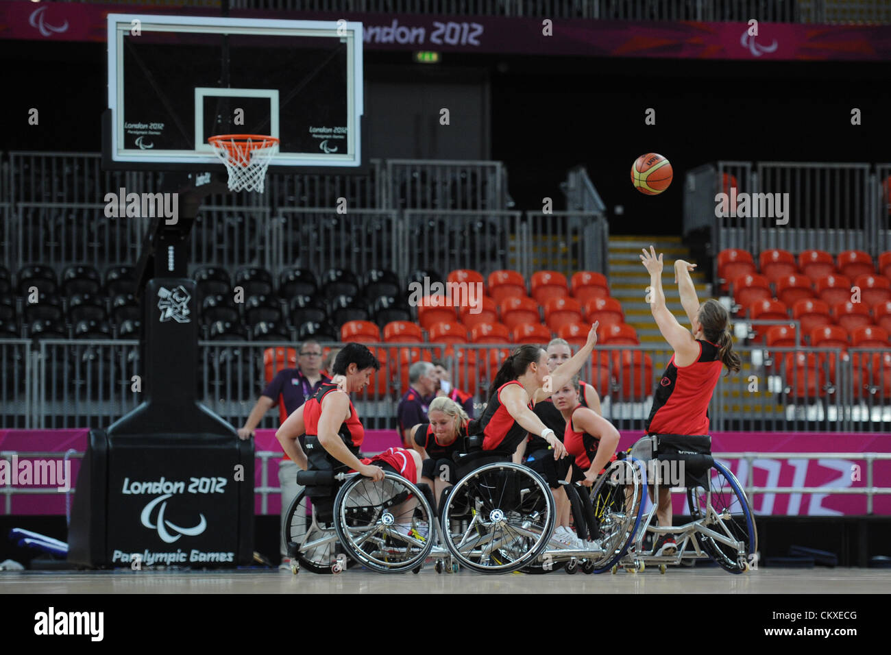 28.08.2012. Stratford, London, England. The women's wheelchair