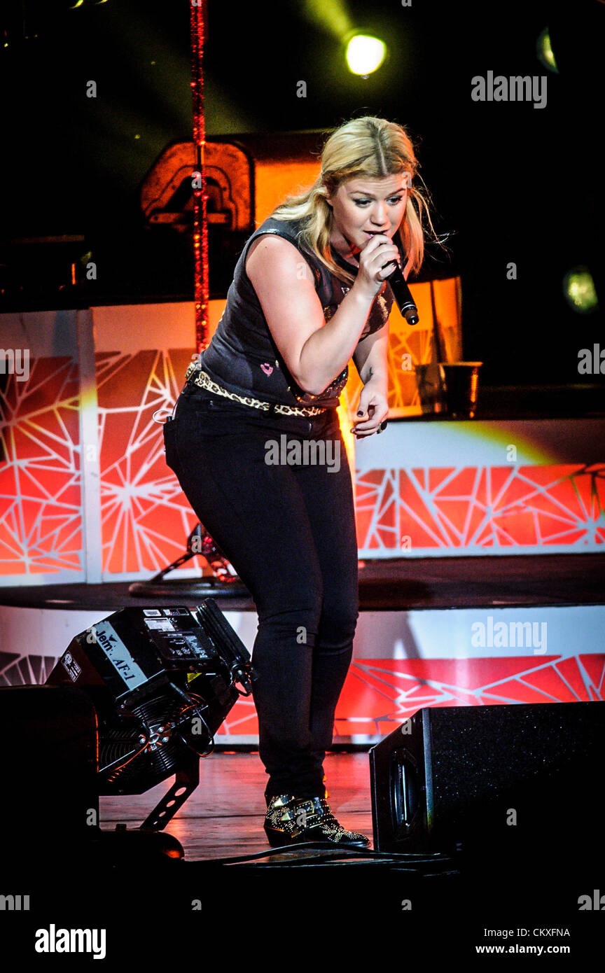 Toronto Ontario Canada Aug 28th 2012 American Singer - 