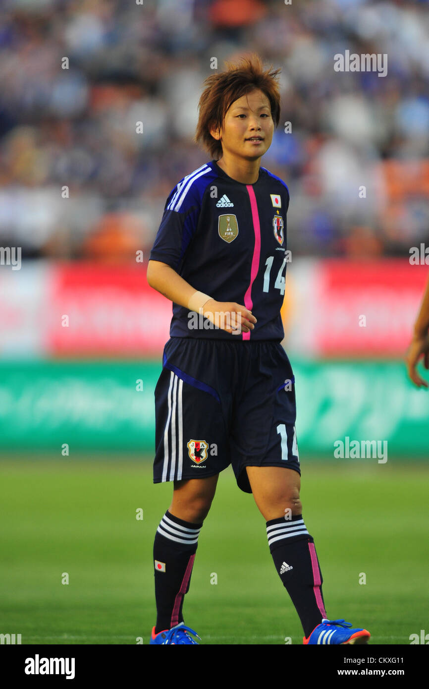 Asuna Tanaka (JPN), JULY 11, 2012 - Football / Soccer : Kirin Challenge Cup 2012 match between Japan 3-0 Australia at National Stadium in Tokyo, Japan. (Photo by AFLO) Stock Photo