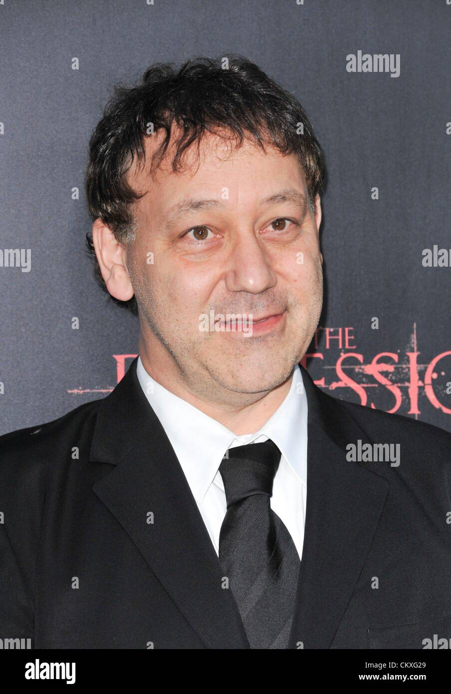 28th Aug 2012. Sam Raimi at arrivals for THE POSSESSION Premiere, The ArcLight Cinemas, Los Angeles, CA August 28, 2012. Photo By: Elizabeth Goodenough/Everett Collection/Alamy Live News Stock Photo
