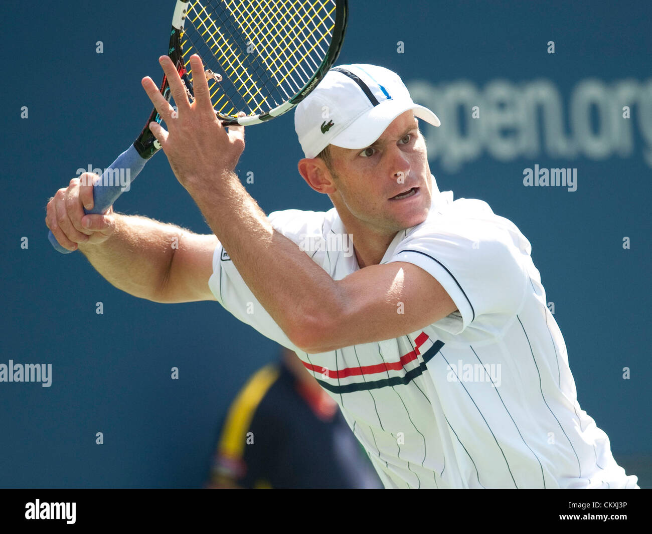 28.08.012. Flushing Meadows, NY, USA Andy Roddick in action during the ...