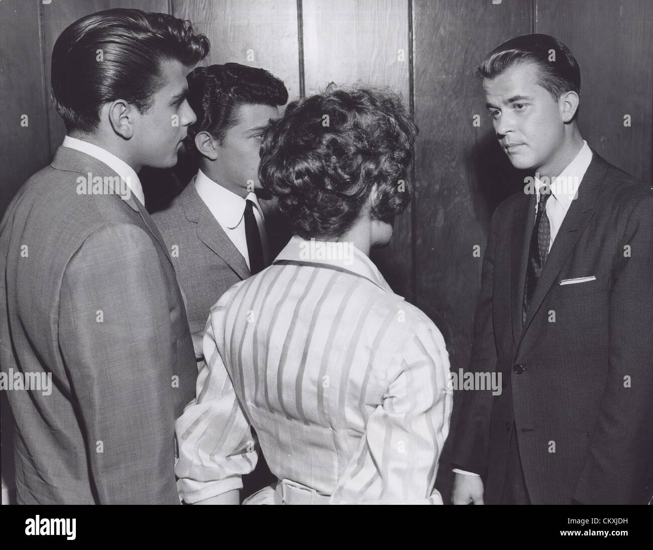 Frankie Avalon, Connie Francis, Dick Clark and Fabian .Supplied by ...