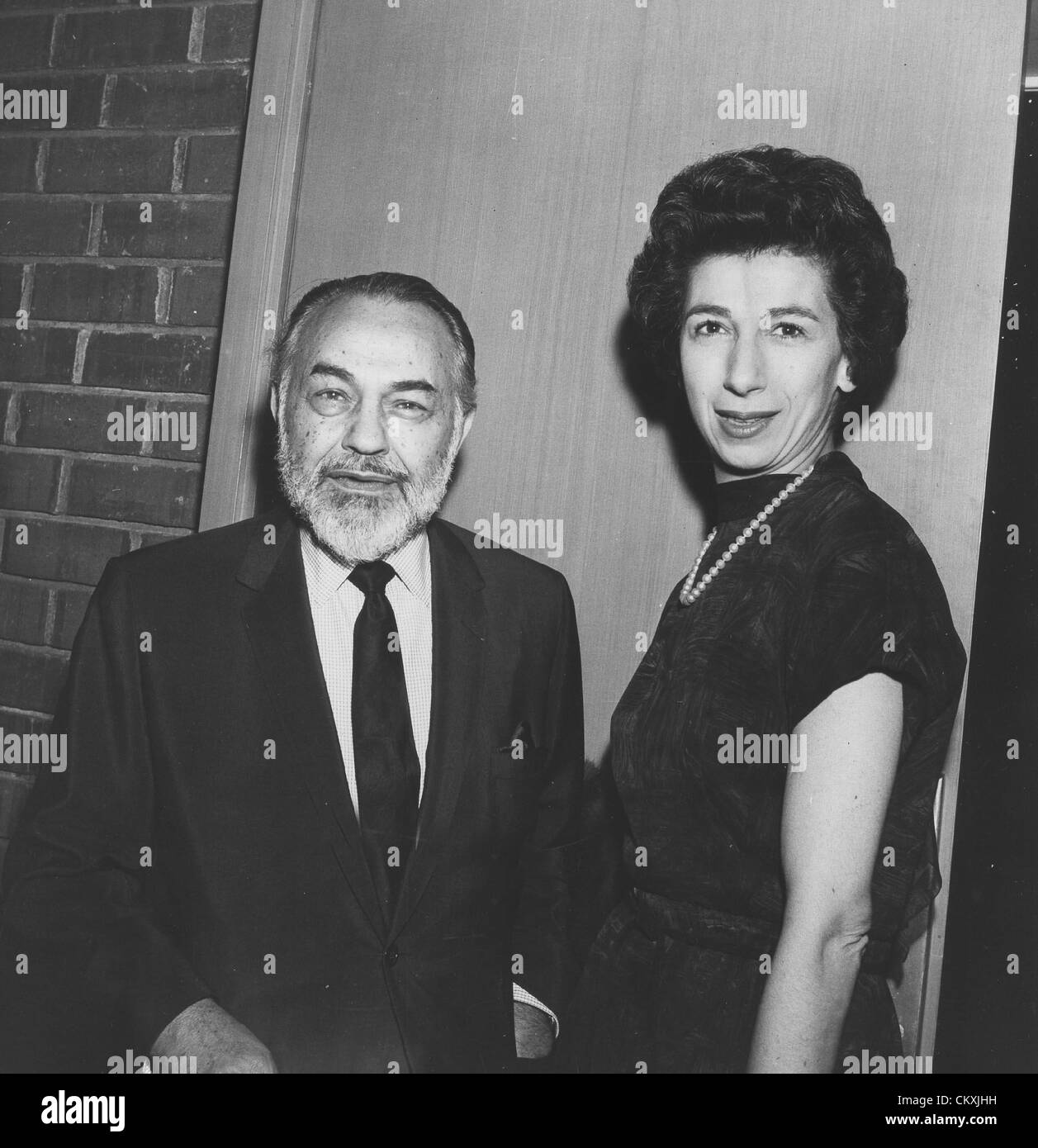 Edward G Robinson With Wife Jane Bodenheimer At Meet Melina Supplied By Photos Inc Credit Image A C Supplied By Globe Photos Inc Globe Photos Zumapress Com Stock Photo Alamy
