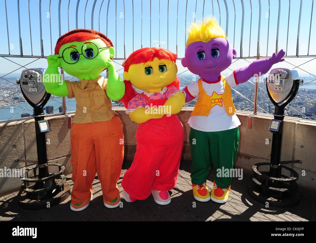 August 29th 2012, Manhattan, New York, U.S. The Oogieloves, Goobie