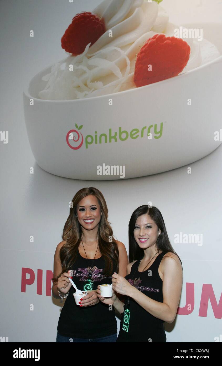 at arrivals for Pinkberry Las Vegas Grand Opening, Crystals at
