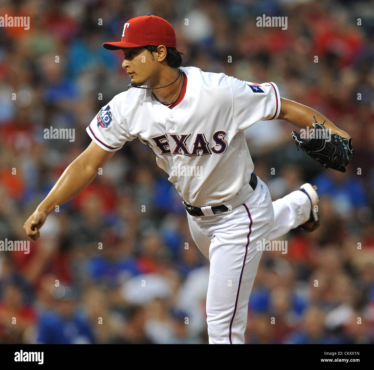 Major league baseball rangers rays hi-res stock photography and images ...