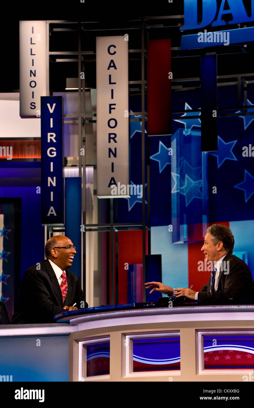 Aug. 30, 2012 - Tampa, Florida, U.S. - JON STEWART hosts former RNC ...