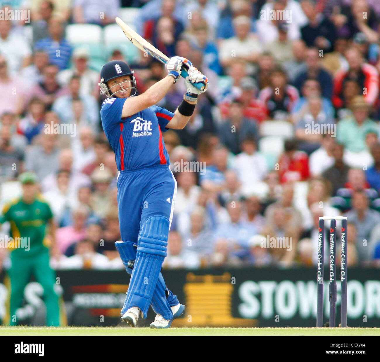 31/08/2012 London, England. England's Ian Bell during the 3rd Nat West one day international cricket match between  England and South Africa and played at The Kia Oval Cricket Ground: Mandatory credit: Mitchell Gunn Stock Photo