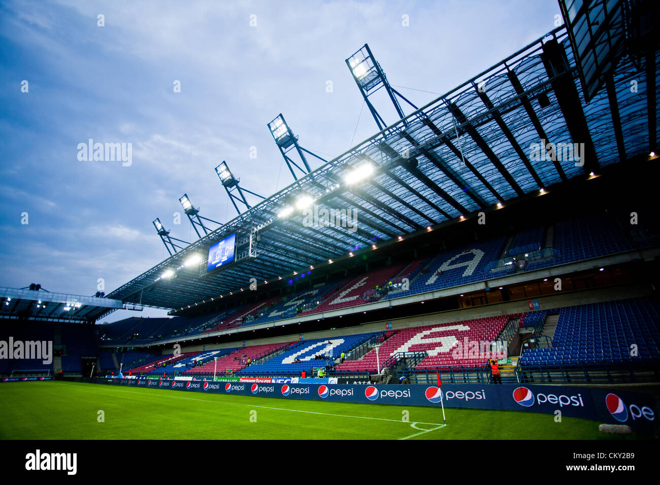 Stadion Miejski Im Henryka Reymana Football Stadium In Krakow Poland Currently Used As Home Ground By Wisla Krakow Stock Photo Alamy