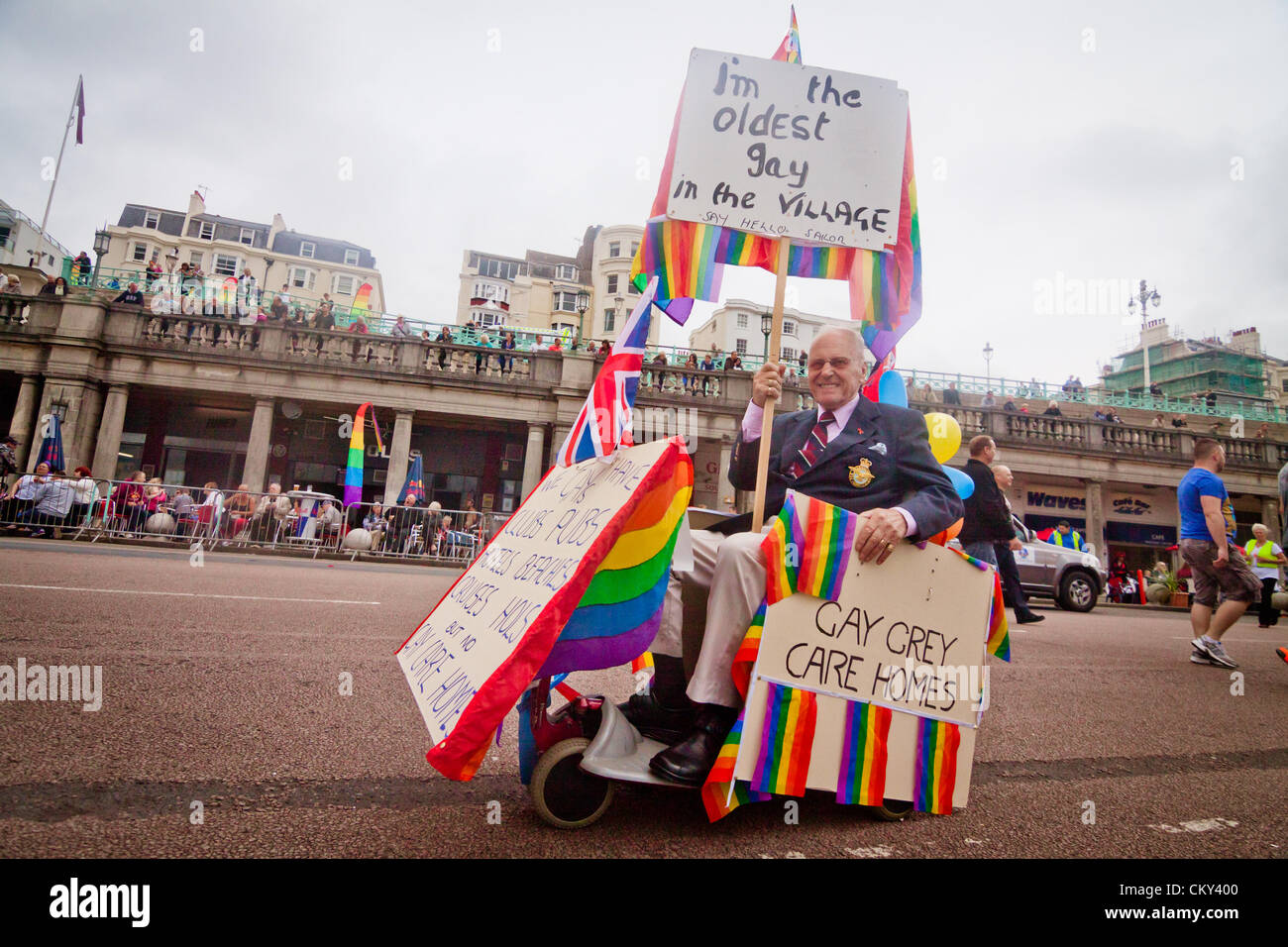 Elderly gay man hi-res stock photography and images - Alamy